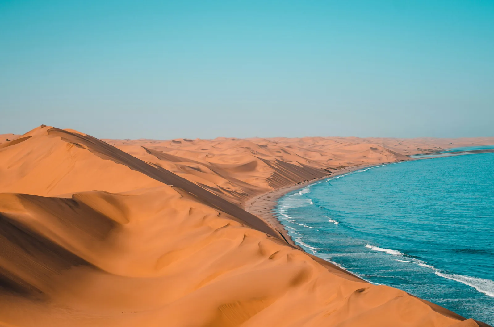 Namibie – Sossusvlei duny za svítání